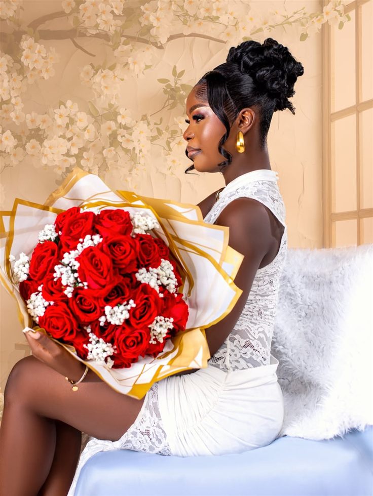 Makeup and beauty photoshoot in Surulere